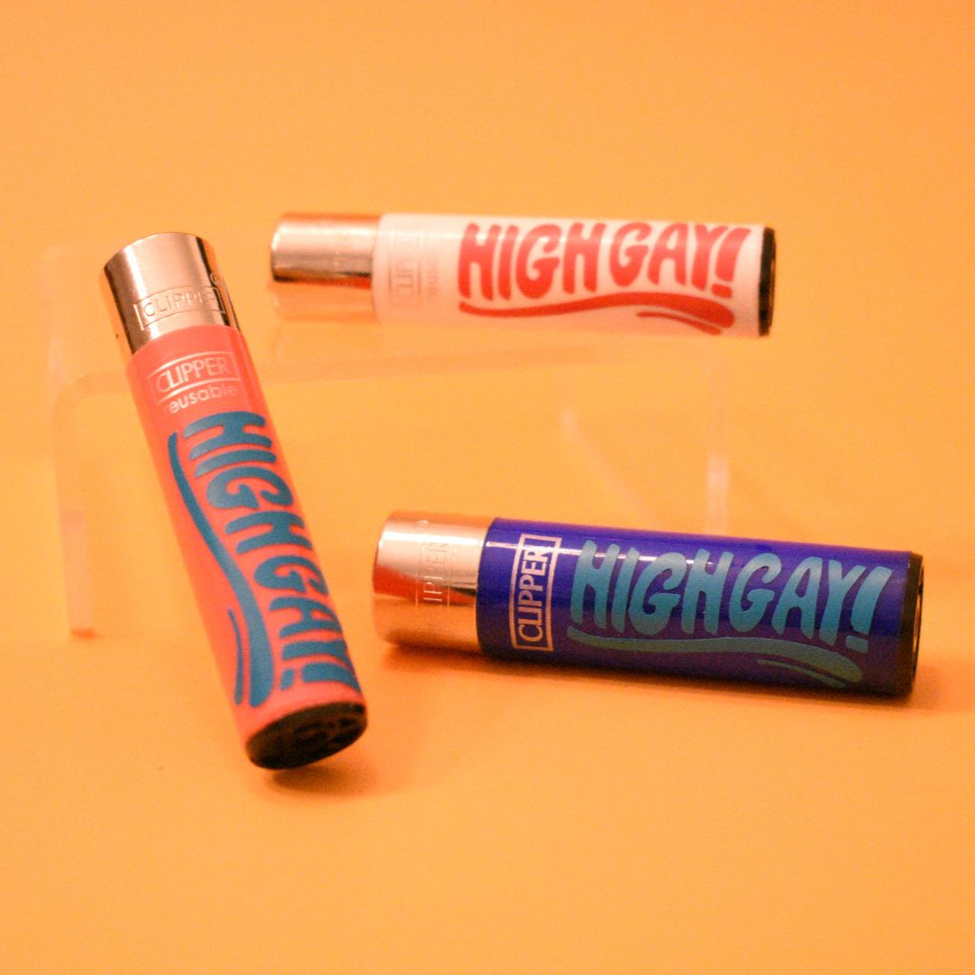 "high gay!" lighter