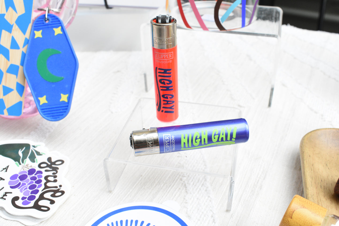 "high gay!" lighter