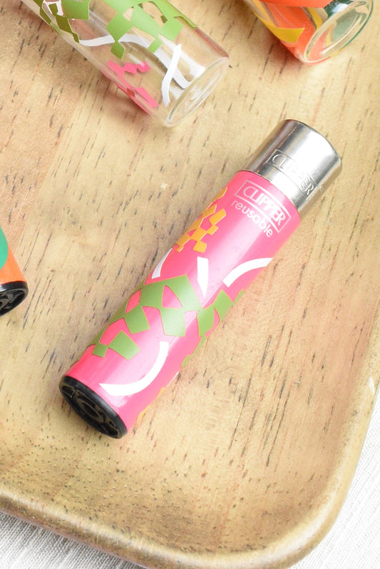 "melted checker" one-of-a-kind lighter