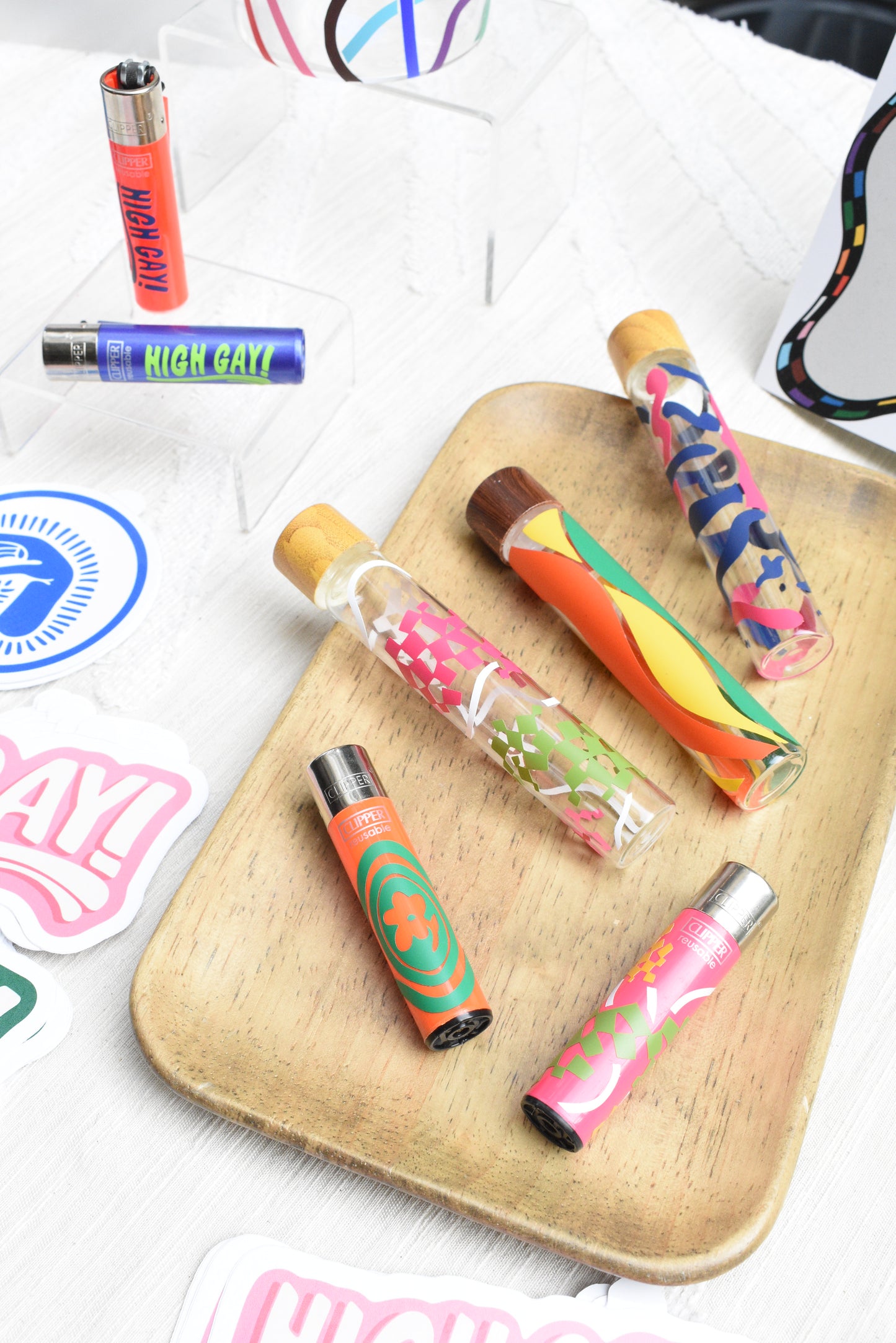 "flower" one-of-a-kind lighter