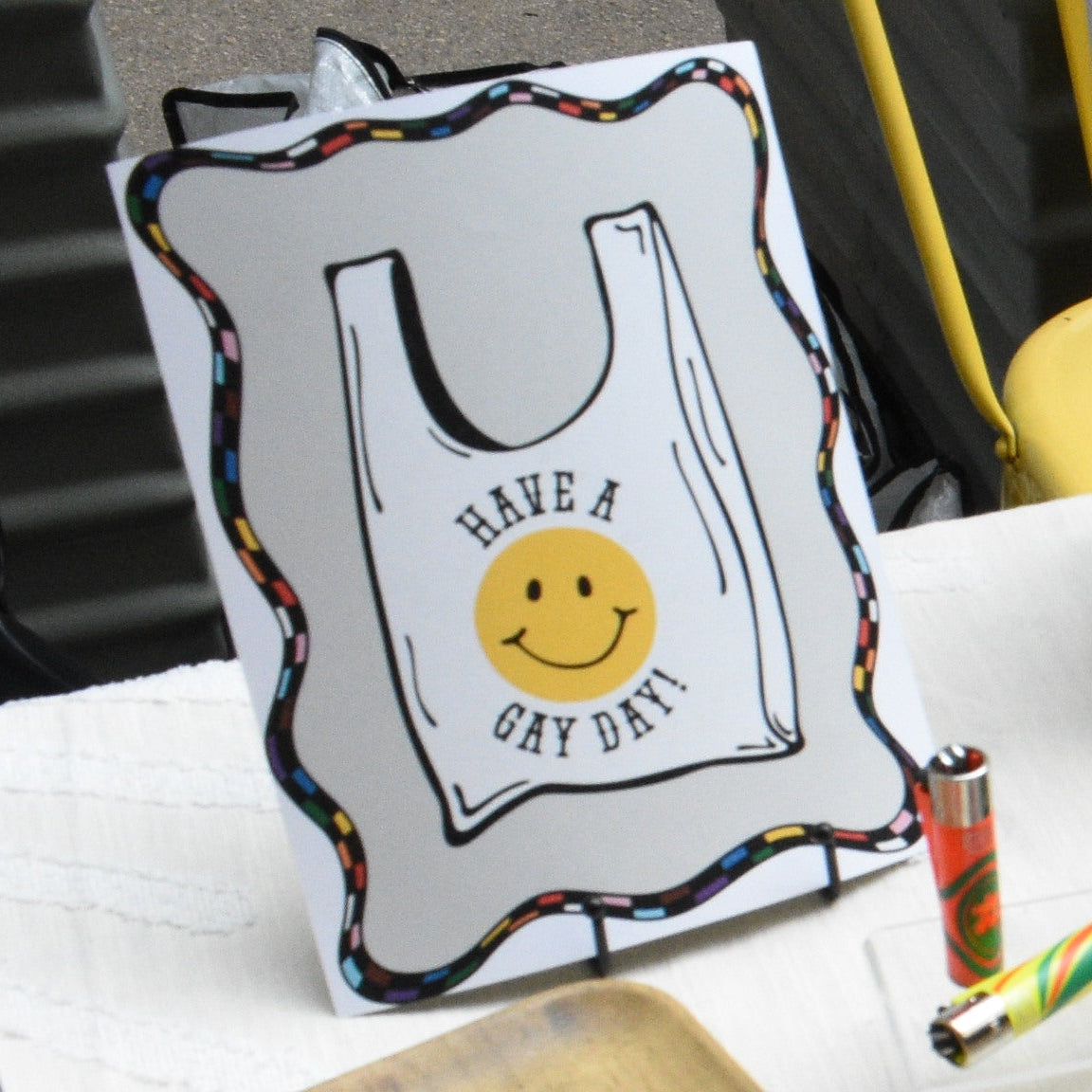 "have a gay day" print