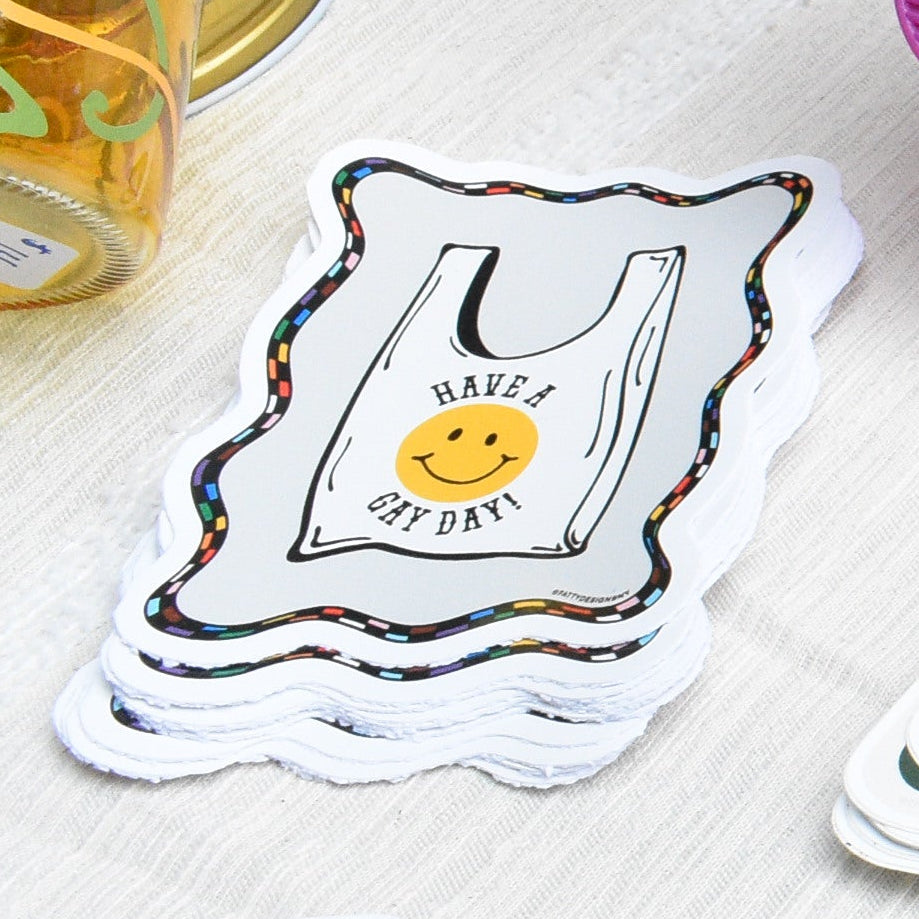 "have a gay day" sticker