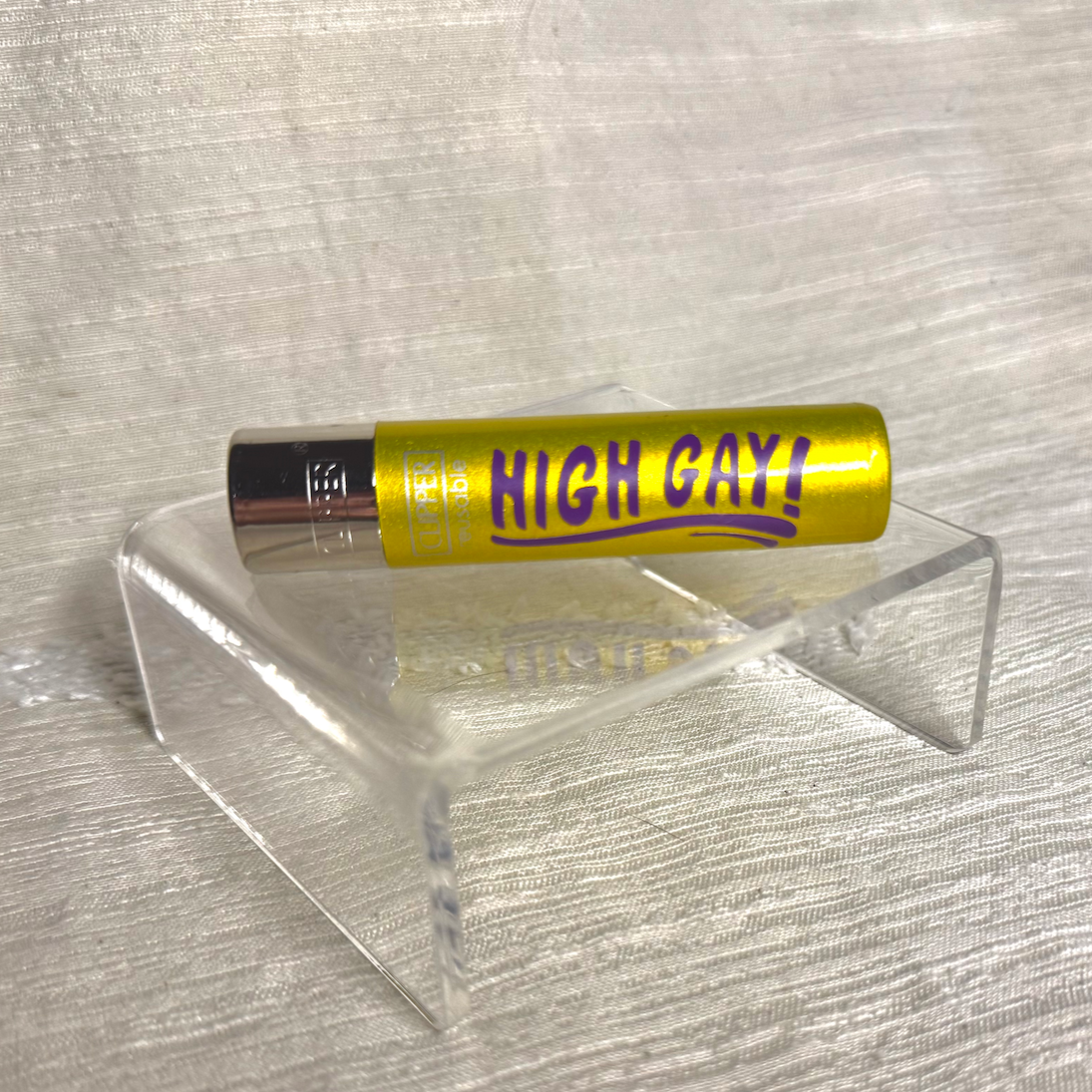 "high gay!" lighter