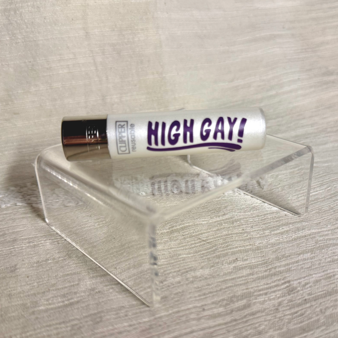 "high gay!" lighter