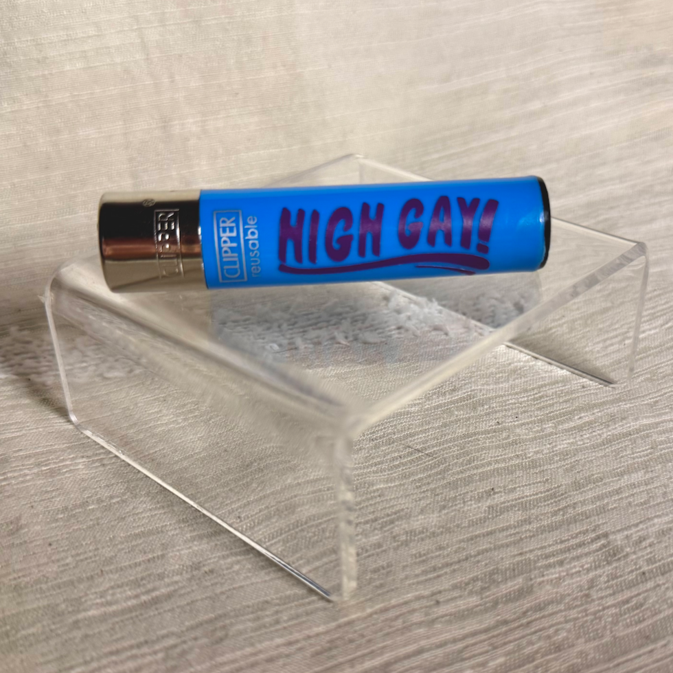 "high gay!" lighter